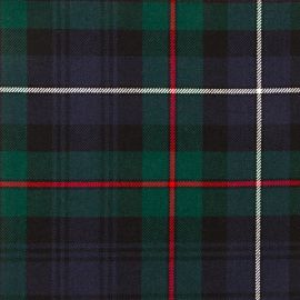 Robertson Hunting Modern Heavy Weight Tartan Fabric-Front