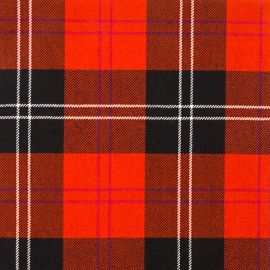 Ramsay Red Ancient Heavy Weight Tartan Fabric-Front