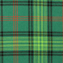 Ross Hunting Ancient Heavy Weight Tartan Fabric-Front