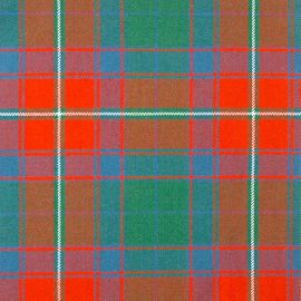 Roxburgh Ancient Heavy Weight Tartan Fabric-Front