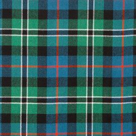 Rose Hunting Ancient Heavy Weight Tartan Fabric-Front