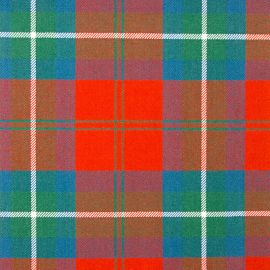 Ruthven Ancient Heavy Weight Tartan Fabric-Front