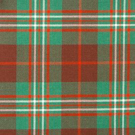 Scott Hunting Ancient Heavy Weight Tartan Fabric-Front