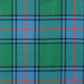 Shaw Green Ancient Heavy Tartan Fabric-Front