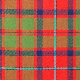 Shaw of Tordarroch Ancient Heavy Weight Tartan Fabric-Front