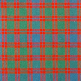 Skene Ancient Heavy Weight Tartan Fabric-Front