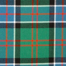 Sinclair Hunting Ancient Heavy Weight Tartan Fabric-Front