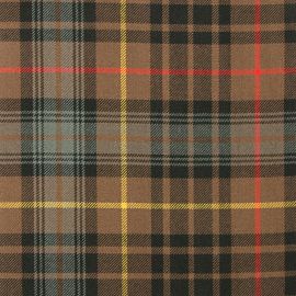 Stewart Hunting Weathered Heavy Weight Tartan Fabric-Front