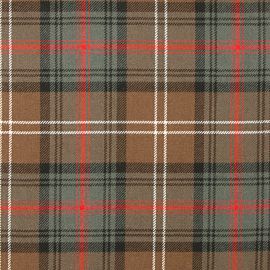 Sutherland Old Weathered Heavy Weight Tartan Fabric-Front