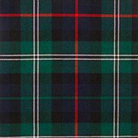 Stevenson Hunting Modern Heavy Weight Tartan Fabric-Front