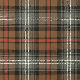 Urquhart Weathered Heavy Weight Tartan Fabric-Front