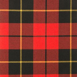 Wallace Modern Heavy Weight Tartan Fabric-Front