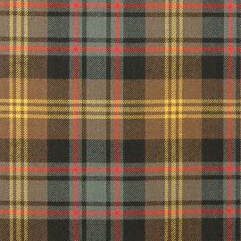 Watson Weathered Heavy Weight Tartan Fabric-Front