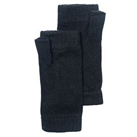 Ladies Black Cashmere Fingerless Gloves