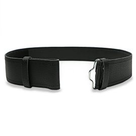 Plain Black Kilt Belt