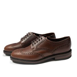Loake Brown Chester Brogue Shoes