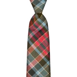 Gordon Red Weathered Tartan Tie