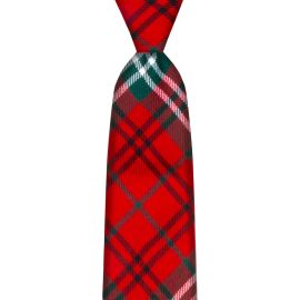 Morrison Red Modern Tartan Tie