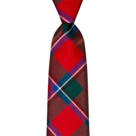 Sinclair Red Modern Tartan Tie