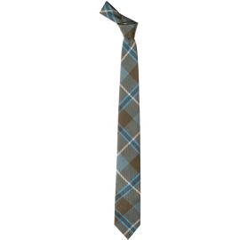 Douglas Weathered Skinny Tartan Tie