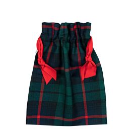 Small Santa Sack - Urquhart Broad Red Modern