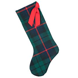 Christmas Stocking - Urquhart Broad Red Modern
