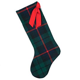 Christmas Stocking - Urquhart Broad Red Modern
