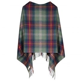 Hame Tartan Lambswool Poncho