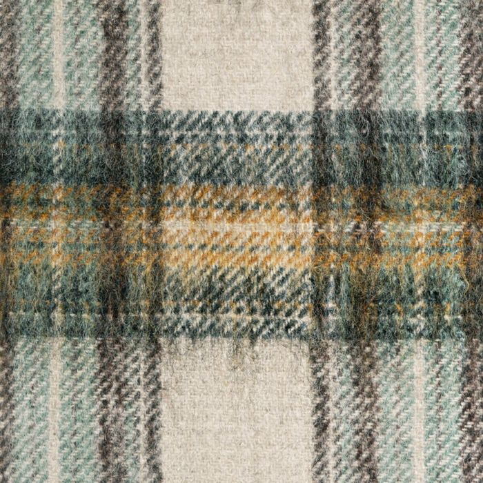 Prauline Stewart Tartan Wool Mohair Blend Tweed Fabric