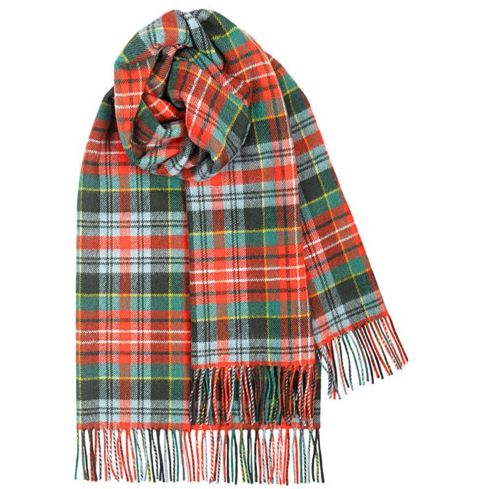 Bobbie Caledonia Ancient Tartan Lambswool Stole