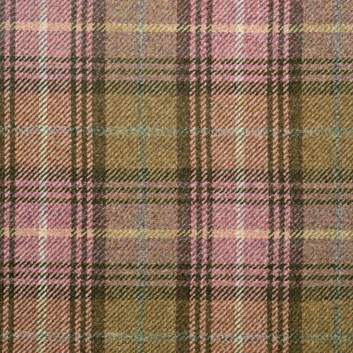 Linnet Check Medium Weight Waverley Tweed Fabric Sample