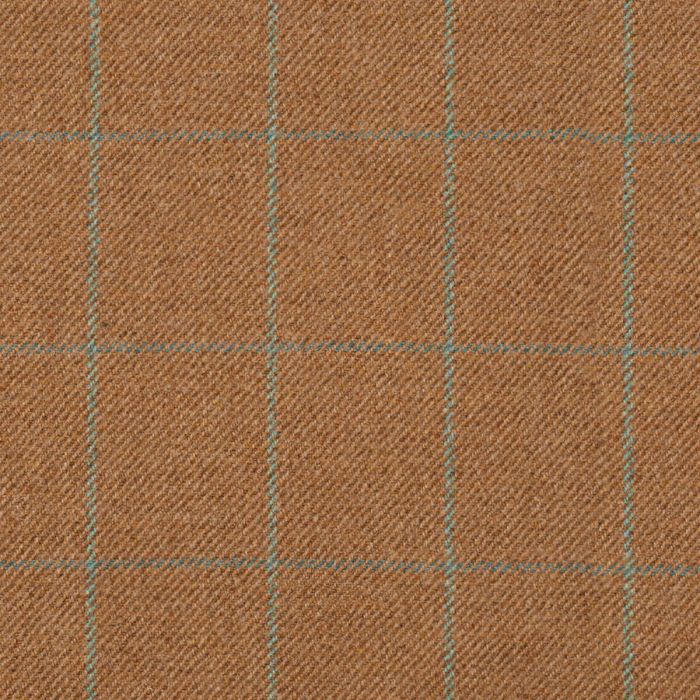 Spice Finch Windowpane Medium Weight Waverley Tweed Fabric