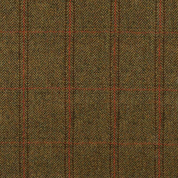 Warbler Windowpane Medium Weight Waverley Tweed Fabric Sample