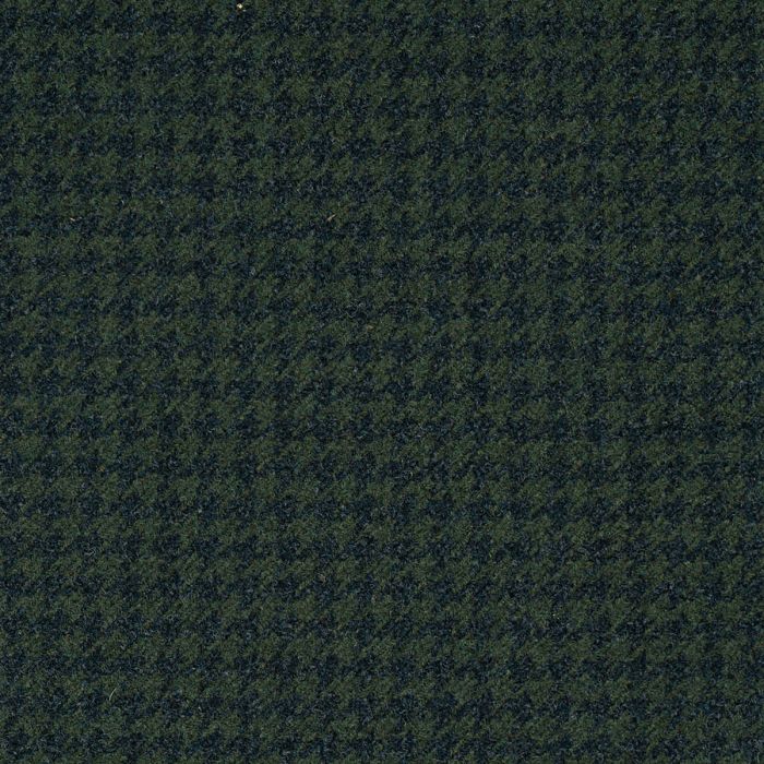 Bracken Olive Houndstooth Heavyweight Wool Tartan Fabric Sample