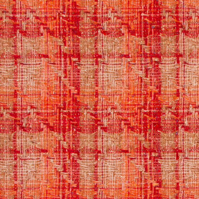 Rose and Camel Sparkle Wool Jacketing Fabric