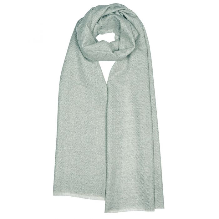 Catrine Silver Stardust Luxury Cashmere Scarf