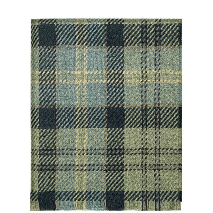 Bracken British Wool Lochaber Sky Blanket