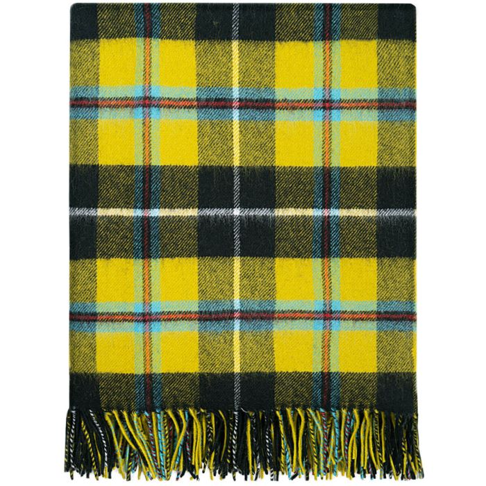 Cornish National Tartan Lambswool Blanket