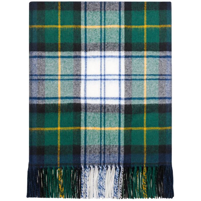 Border Gordon Dress Modern Tartan Lambswool Blanket