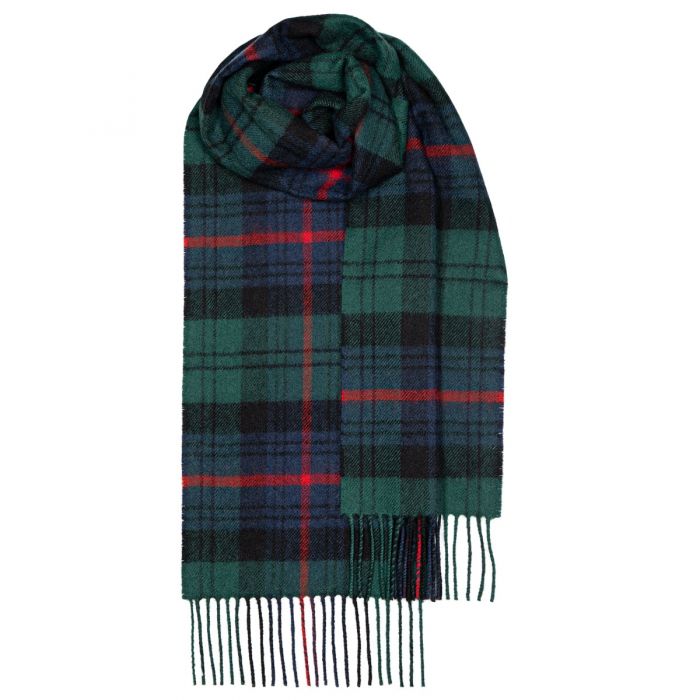 Bowhill Armstrong Modern Tartan Lambswool Scarf