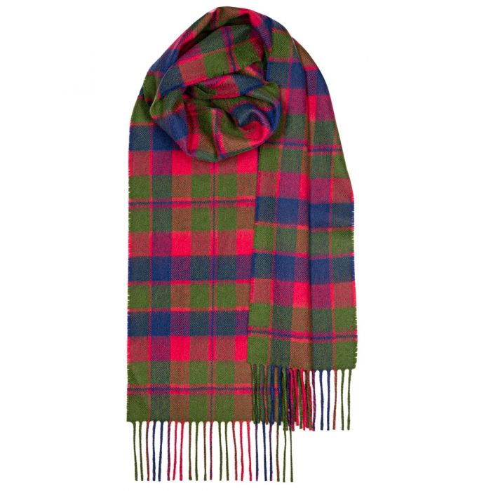 Bowhill Glasgow Tartan Lambswool Scarf