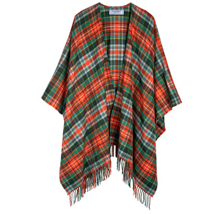 Alice Caledonia Ancient Tartan Lambswool Serape