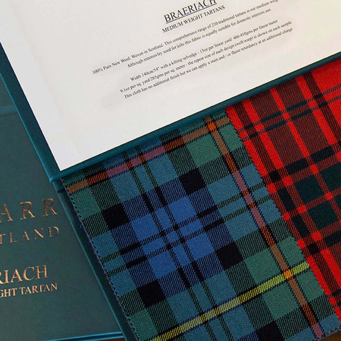 Braeriach 13 oz. Medium Weight Tartan Fabric Sample