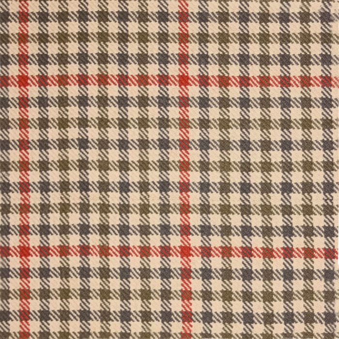 St Abbs Estate Check Lightweight Fabric