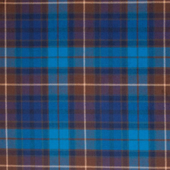 Buchanan Blue Lightweight Tartan Fabric