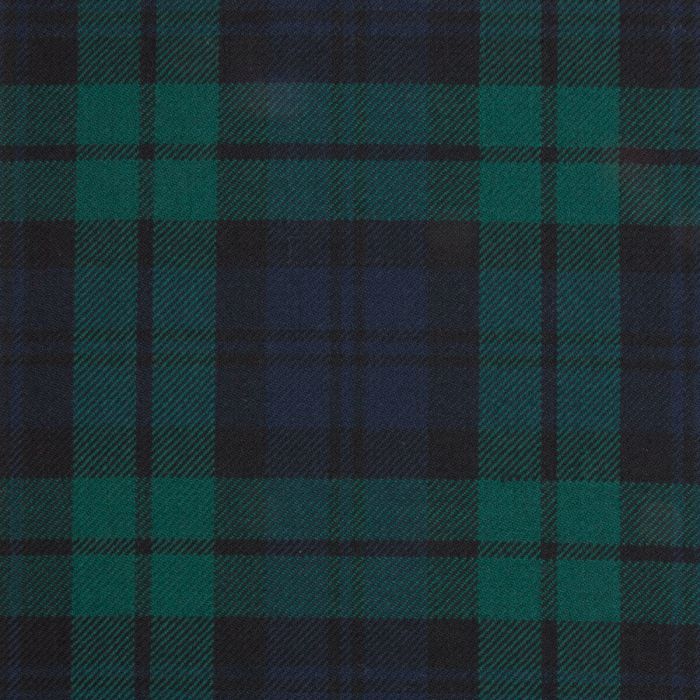 Black Watch Modern Lightweight Tartan Fabric | Lochcarron of Scotland