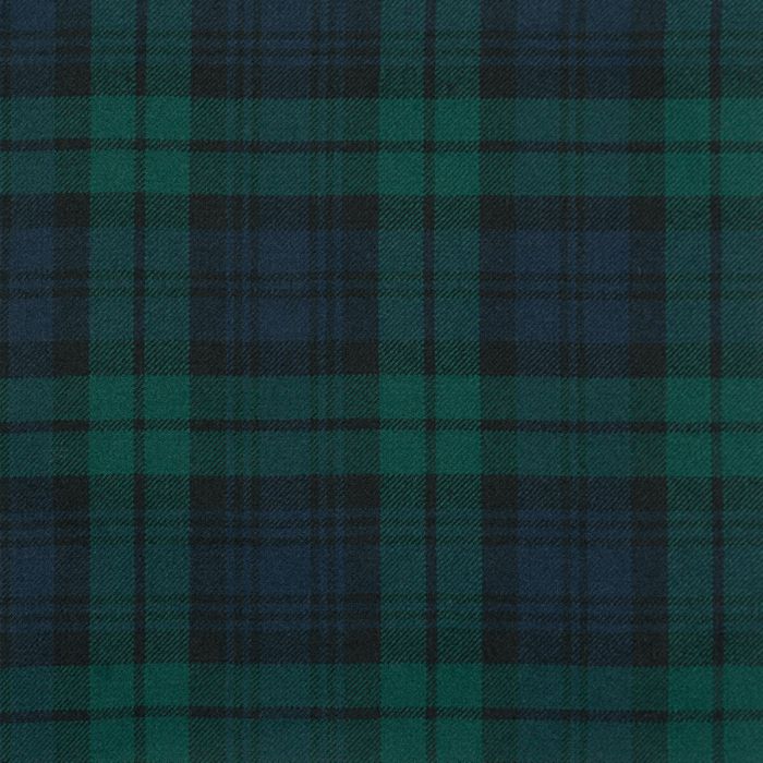 Black Watch Modern Lightweight Tartan Fabric