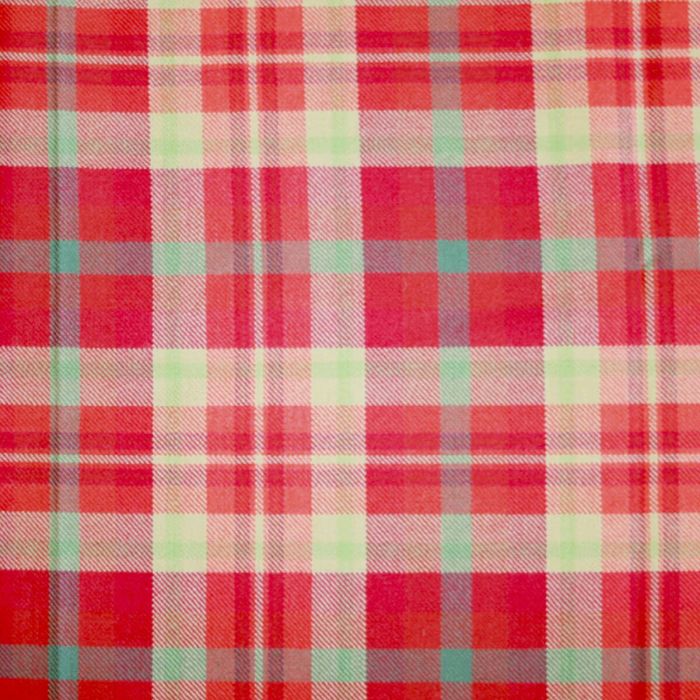 Highland Rose Lightweight Tartan Fabric