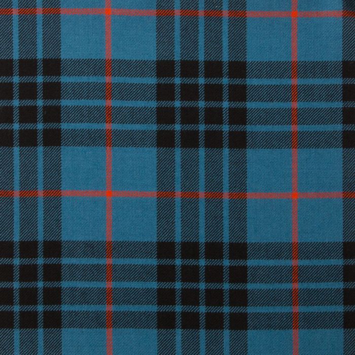 MacKay Blue Ancient Lightweight Tartan Fabric