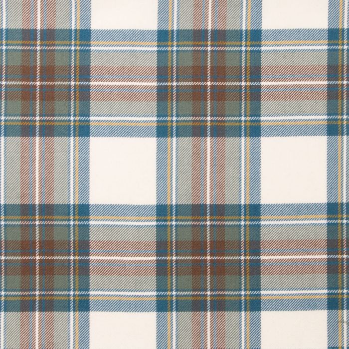 Stewart Blue Dress Lightweight Tartan Fabric